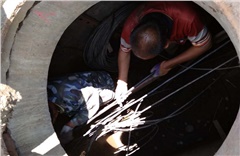 黑龍江傳輸換光纜，通信更順暢