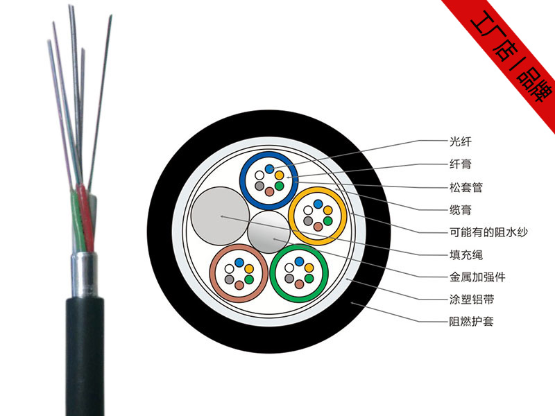 GYTZA光纜價格，4-96芯GYTZA阻燃光纜廠家報價